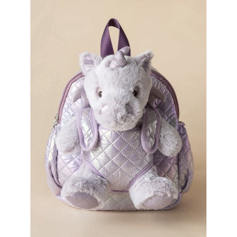 Moonkie Hug & Go Toddler Backpack Lilac Unicorn NIB